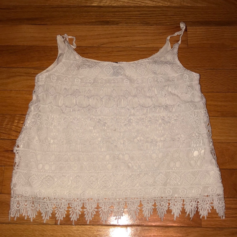 WHITE TANKTOP